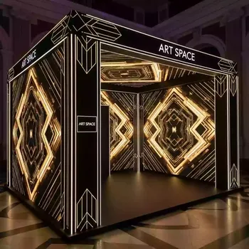 Аренда Фотозона интерактивная LED «Калейдоскоп» в санатории «Черноморье» — ART SPACE