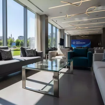 Аренда Стол стеклянный 100х70х55 в Rodina Grand Hotel & SPA — ART SPACE
