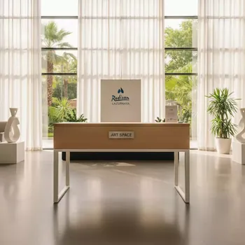 Аренда Столы для регистрации 120х60 в отеле Radisson Lazurnaya — ART SPACE