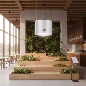 Аренда Лампа светодиодная для растений Uniel ALS 55WH в ресторане «Магадан» — ART SPACE