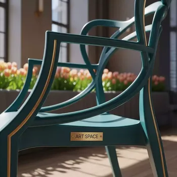 Аренда Стул пластиковый Portofino в ресторане «Баран-Рапан» — ART SPACE