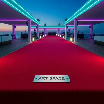 Аренда Дорожка ковровая красная 50 м² на пляжных клубах Хосты — ART SPACE