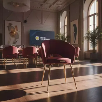 Аренда Стул Вашингтон бордовый в Golden Tulip Rosa Khutor — ART SPACE