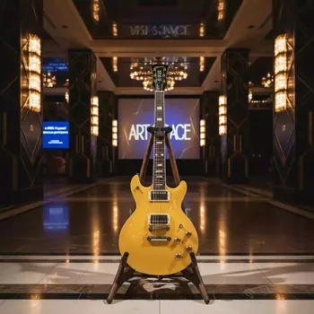 Аренда Гитара желтая Les Paul в МФК «Горный» — ART SPACE