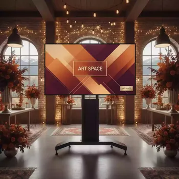 Аренда ЖК панель AMS DS84QHD с разрешением Ultra HD в Sochi Marriott Krasnaya Polyana — ART SPACE