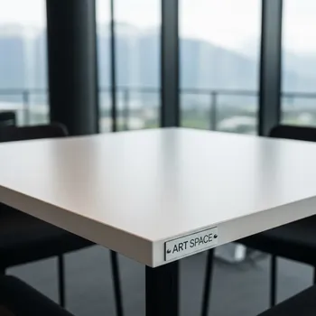 Аренда Стол белый квадратный 90х90 см в Sochi Marriott Krasnaya Polyana — ART SPACE