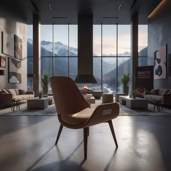 Аренда Стул коричневый Элайджа в Rixos Krasnaya Polyana — ART SPACE