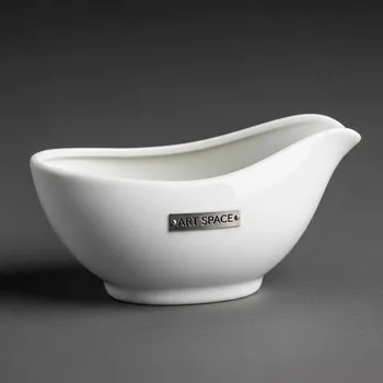 Аренда Ёмкость для соуса белая 90х70 мм в ресторане «Плакучая Ива» — ART SPACE