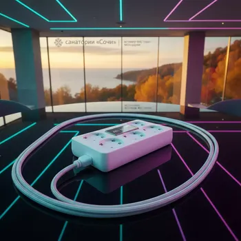 Аренда Сетевой фильтр Power Cube SPG 5 1 16B 3 м 6 розеток 5 с заземлением 1 без белый в санатории «Сочи» — ART SPACE