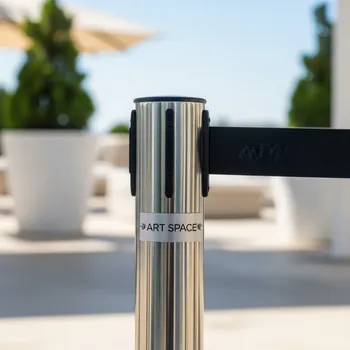 Аренда Стойка ограждения с черной лентой 250 см в Swissôtel Resort Sochi Kamelia — ART SPACE