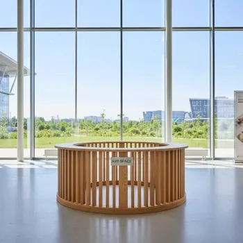 Аренда Кольцо Грис светлое дерево в Delta Sirius — ART SPACE