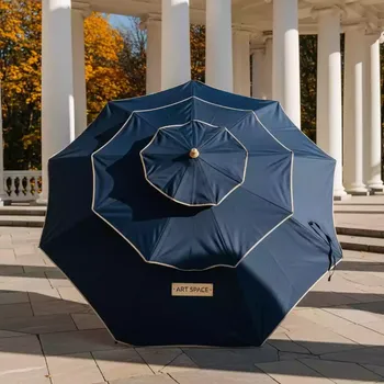 Аренда Зонт пляжный профессиональный Lotus pagoda 2,2 м в санатории «Металлург» — ART SPACE