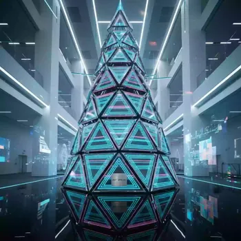 Аренда Фотозона елки 2026 в МФК «Горный» — ART SPACE