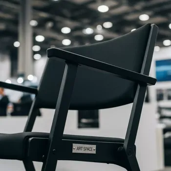 Аренда Стул Gunde Black черный на Сочи Автодроме — ART SPACE