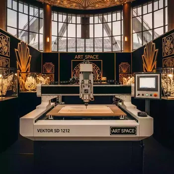 Аренда Гравировально фрезерная машина Vektor SD 1212 на арене «Фишт» — ART SPACE