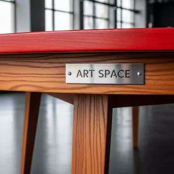 Аренда Стол банкетный Homer wood 90 red в МФК «Горный» — ART SPACE