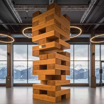 Аренда Игра напольная дженга в Novotel Resort — ART SPACE