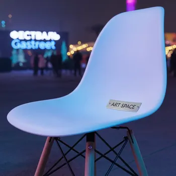 Аренда Стул пластиковый Rich белый WT в Red Arena — ART SPACE