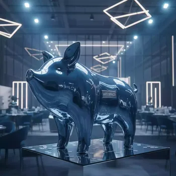 Аренда Свинка декоративная Peggy в банкетном зале «Дельфин» — ART SPACE