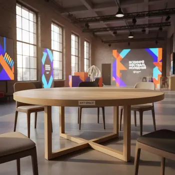 Аренда Стол круглый D 120 см в лофте «Студия 21» — ART SPACE