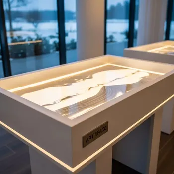 Аренда Стол для песочного шоу с подсветкой в Mantera Supreme — ART SPACE