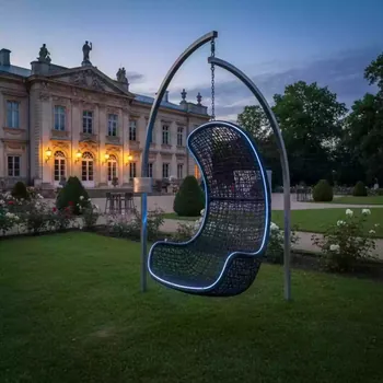 Аренда Подвесное кресло Rattan в усадьбе Голицына — ART SPACE