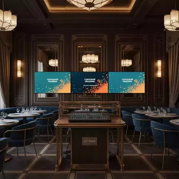 Аренда Коммутатор HDMI для трансляции в ресторане «Магадан» — ART SPACE