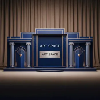 Аренда Конструкция под баннер для конференций в Зимнем театре — ART SPACE