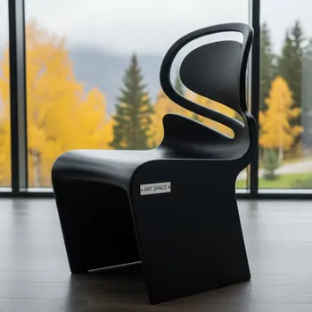 Аренда Стул Panton chair черный в Sochi Marriott Krasnaya Polyana — ART SPACE