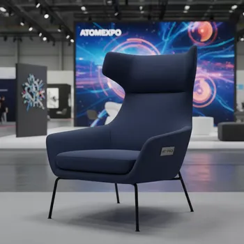 Аренда Кресло Marko высокое синее в Gamma Sirius — ART SPACE