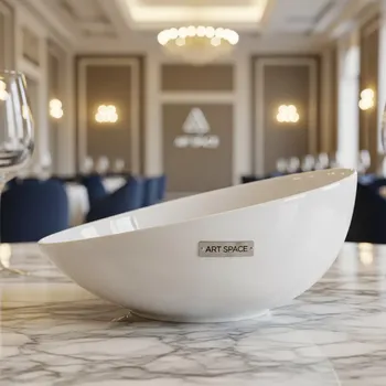 Аренда Салатник Капля 700 мл D240 L230 H46 мм в Grand Karat Sochi — ART SPACE