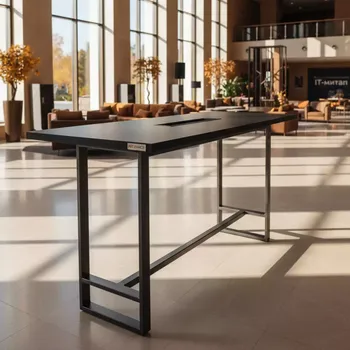 Аренда Стол барный Fenix с каналом для проводов Arki Table CC в отеле Radisson Lazurnaya — ART SPACE