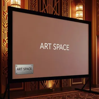 Аренда Экран проекционный для конференции 3х2 м на арене «Фишт» — ART SPACE