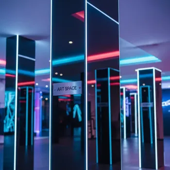 Аренда Колонны зеркальные стекло в Karat Resort — ART SPACE