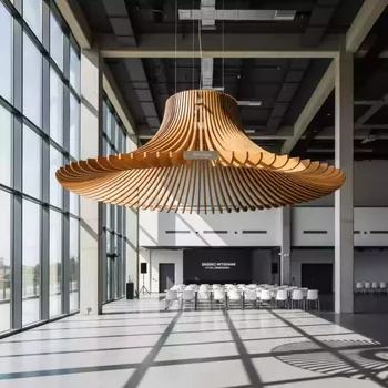 Аренда Светильник деревянный Vertigo в конгресс-холле отеля Жемчужина — ART SPACE