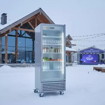 Аренда Шкаф холодильный на колёсах Ozti GNB 500 NTV 600 л 740х840х1930 мм Италия в санатории «Заполярье» — ART SPACE