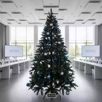 Аренда Елка искусственная Royal Christmas Arkansas Premium PVC PE 240 см в банкетном зале «Дельфин» — ART SPACE