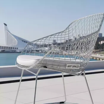 Аренда Кресло Diamond белое на территории Морпорта Сочи — ART SPACE