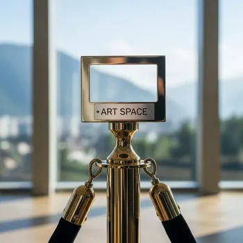 Аренда Столбик с горизонтальной табличкой А4 в Green Flow Hotel — ART SPACE