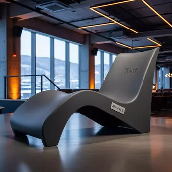 Аренда Кресло шезлонг Twist Standard пластиковое в ресторане «Плакучая Ива» — ART SPACE