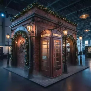 Аренда Фотозона новогоднее путешествие в Англию в Gamma Sirius — ART SPACE