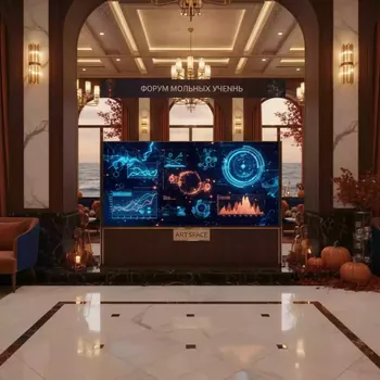 Аренда Панель Android Bar Display профессиональная 35 BOE BM350A A01 в пляжном клубе Del Mar — ART SPACE