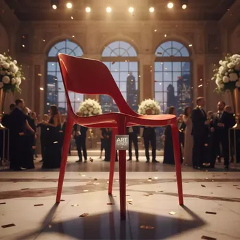 Аренда Стул пластиковый XRF 065 AR Red в Stella di Mosca — ART SPACE