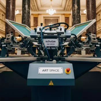 Аренда Станок трафаретный Schulze HA 3550 в Зимнем театре — ART SPACE