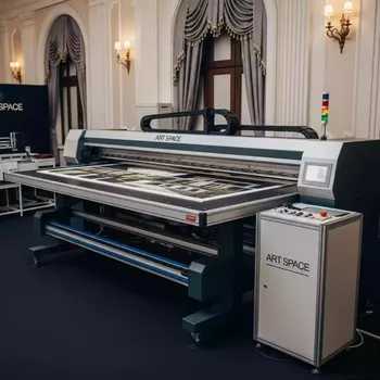 Аренда Принтер УФ планшетный Roland VersaOBJECT CO 640i F3 медиа 1625х2500х242 мм вакуумный стол в Radisson Collection Paradise — ART SPACE