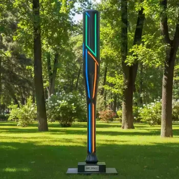 Аренда Фигура светодиодная Бита в парке «Ривьера» — ART SPACE