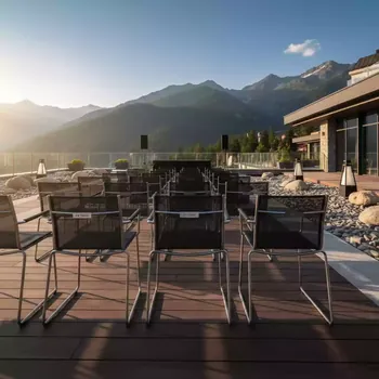 Аренда Стул Герман черный в Golden Tulip Rosa Khutor — ART SPACE