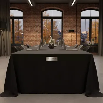 Аренда Скатерть черная 3,3х2,25 в Radisson Collection Paradise — ART SPACE
