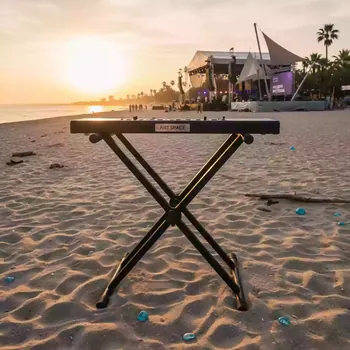 Аренда Стойка EZ Lok Double X Keyboard Stand на пляже «Маяк» — ART SPACE