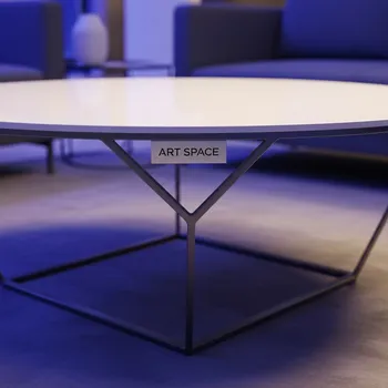 Аренда Стол журнальный круглый RIM 800 в Cosmos Sochi Hotel — ART SPACE
